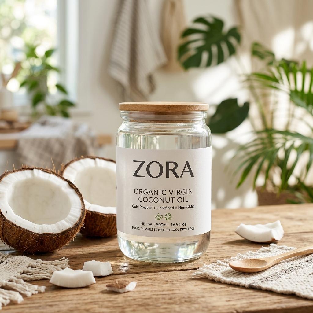 Virgin Coconut Oil Packaging