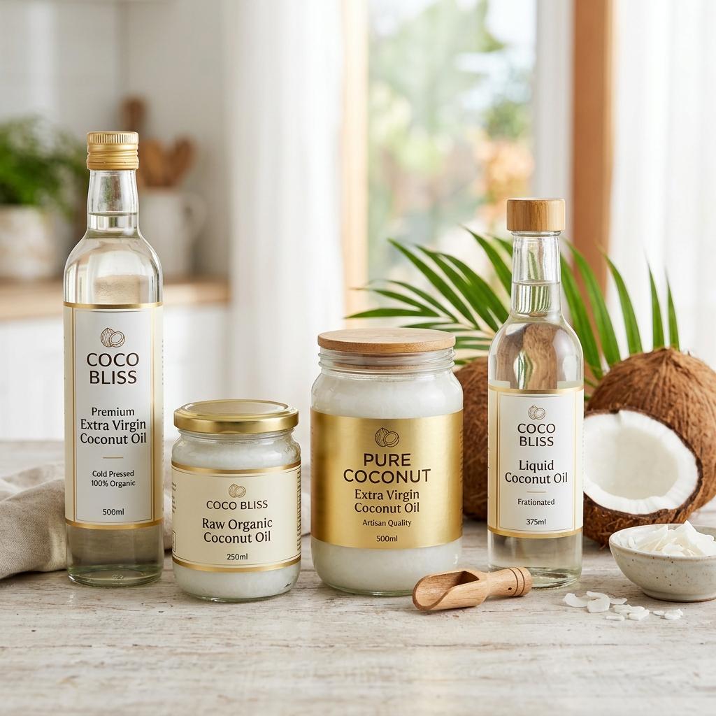 Coconut Oil Range Display