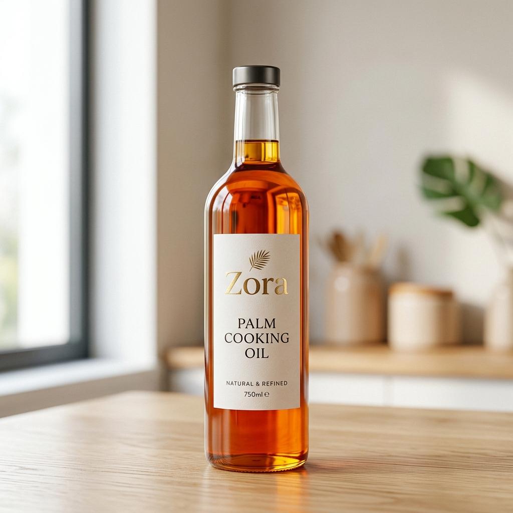 Palm Oil Bottle Mockup