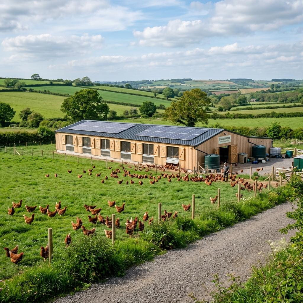 Modern Poultry Facility